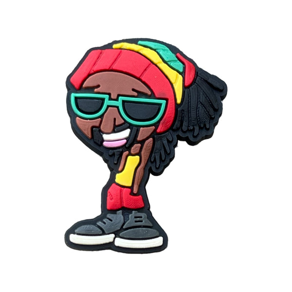 Rasta Man Shoe Charm Shoe Charm Rasta